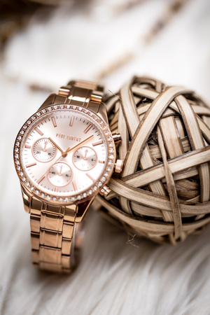 PAUL LORENS WOMEN'S WATCH - PL20020B-4D2 (zg569d) + BOX