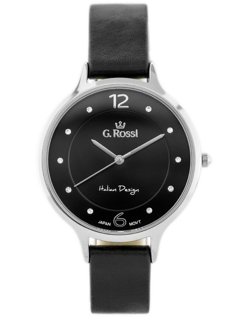WOMEN'S WATCH G. ROSSI - 10411A-1A1 ON PASK (zg714e) + BOX