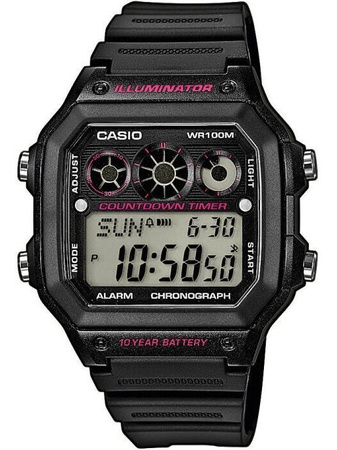 ZEGAREK MĘSKI CASIO AE-1300WH-1A2VEF  (zd146f) + BOX