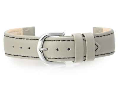 BISSET BS-118 leather watch strap - 18mm
