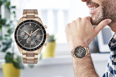 HUGO BOSS MEN'S WATCH 1513632 - TROPHY (zh009c)