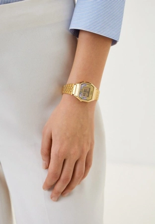 CASIO LA680WGA-4C WOMEN'S WATCH (zd631d) + BOX