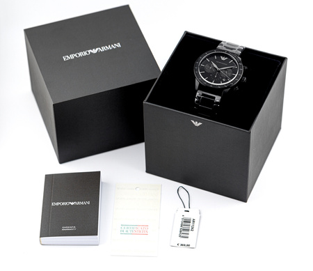 EMPORIO ARMANI MEN'S WATCH AR11242 - MARIO (zi017a)