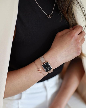 DANIEL WELLINGTON WOMEN'S WATCH DW00100432 - QUADRO (zw505d)