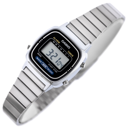 CASIO VINTAGE LA670WA-1D WOMEN'S WATCH (zd597c) + BOX