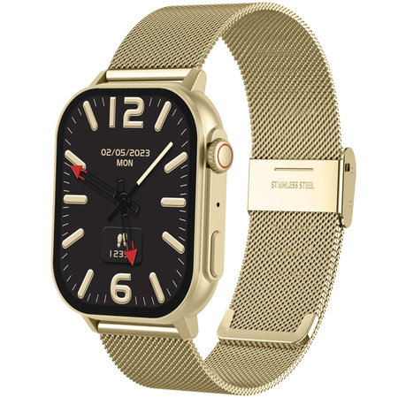 SMARTWATCH UNISEX GRAVITY GT15-6 - ROZMOWY BLUETOOTH, DODATKOWY PASEK (sg029f)