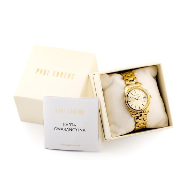 PAUL LORENS WOMEN'S WATCH - PL20001B-4D1 (zg570a) + BOX