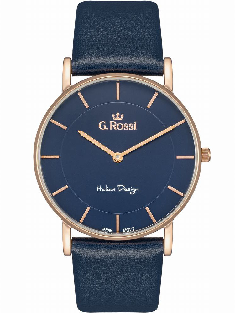 DÁMSKE HODINKY G. ROSSI G.R737A-6F3-2 NA REMIENKU (zg632a) + KRABIČKA