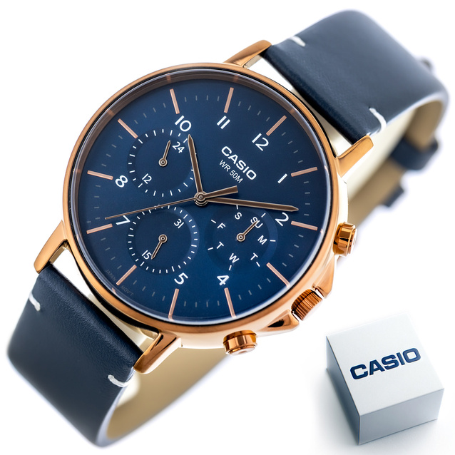 CASIO MTP-E321RL-2A MEN'S WATCH (zd190a) + BOX