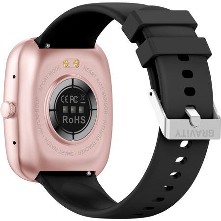 SMARTWATCH UNISEX GRAVITY GT18-1 - BLUETOOTH CONNECTIONS, ADDITIONAL PASSAGE (sg036a)