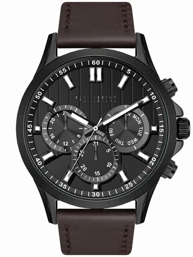 PÁNSKE HODINKY PAUL LORENS - PL8071A2-1B2 (zg373c) + KRABIČKA