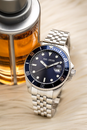 PAUL LORENS MALE WATCH - PL13030B-6C1(zg350d) + BOX