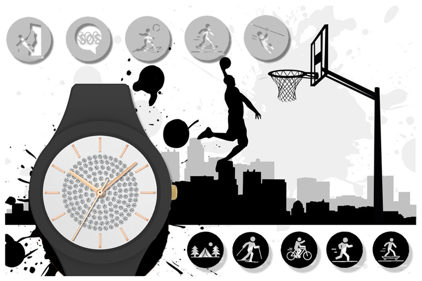 SMARTWATCH DAMSKI GRAVITY GT14-3 - ROZMOWY BLUETOOTH, WŁASNE TARCZE (sg026c)