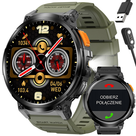 SMARTWATCH MEN'S GRAVITY GT23-5 - TIMER, ADDITIONAL BELT (sg031e)