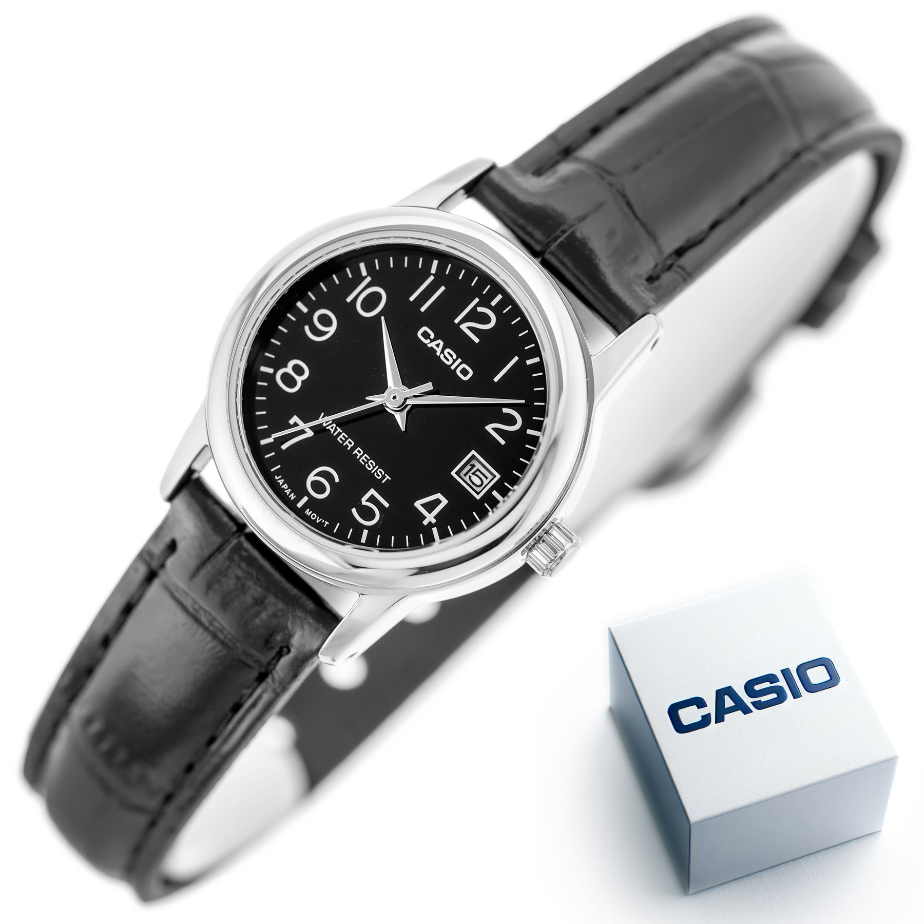 ZEGAREK DAMSKI CASIO LTP-V002L-1B + BOX