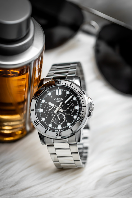 CASIO MEN'S WATCH MTP-VD300D-1E (zd268a) + BOX