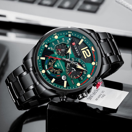 MEN'S WATCH CURREN 8395 (zc019c) - CHRONOGRAPH