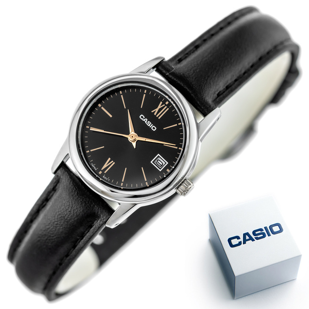 CASIO LTP-V002L-1B3UDF WOMEN'S WATCH (zd584j) + BOX