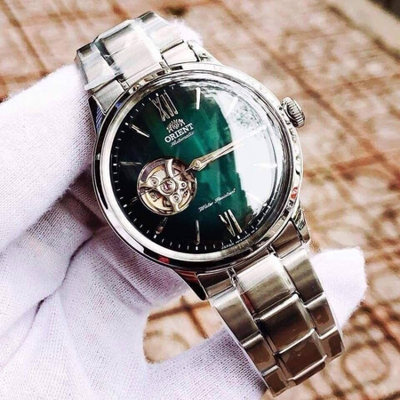 Orient Classic Bambino Open Heart Men's Watch RA-AG0026E10B + BOX