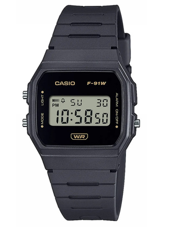ZEGAREK MĘSKI CASIO F-91WB-8A + BOX