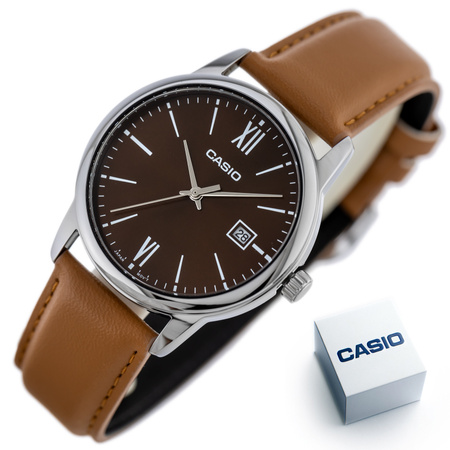 CASIO MEN'S WATCH MTP-V002L-5B3 + BOX (zd224c)