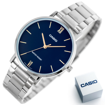 CASIO MTP-VT01D-2B MEN'S WATCH (zd165n) + BOX
