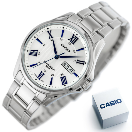 CASIO MEN'S WATCH MTP-1384D-7A2 (zd108b) + BOX