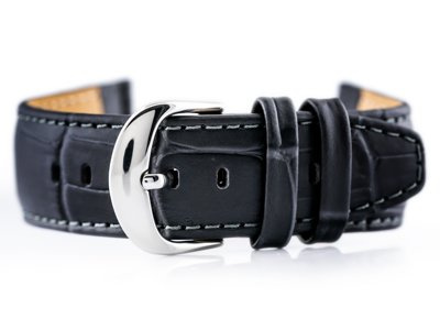 BISSET BS-208 leather watch strap - 22mm