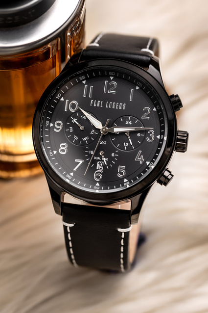 PAUL LORENS MALE WATCH - PL20011A-1A5 (zg378c) + BOX