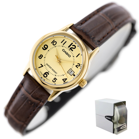 ZEGAREK DAMSKI CASIO LTP-V002GL-9BUDF (zd584e) + BOX