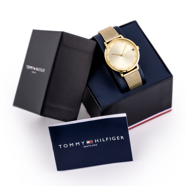TOMMY HILFIGER WOMEN'S WATCH 1782728 PIPPA + BOX