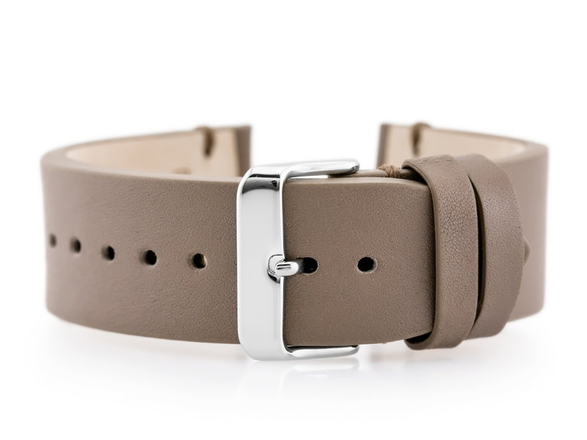 BISSET BS-128 leather watch strap - 24mm