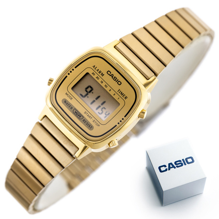 CASIO VINTAGE WOMEN'S WATCH LA-670WGA-9 (zd597d) + BOX