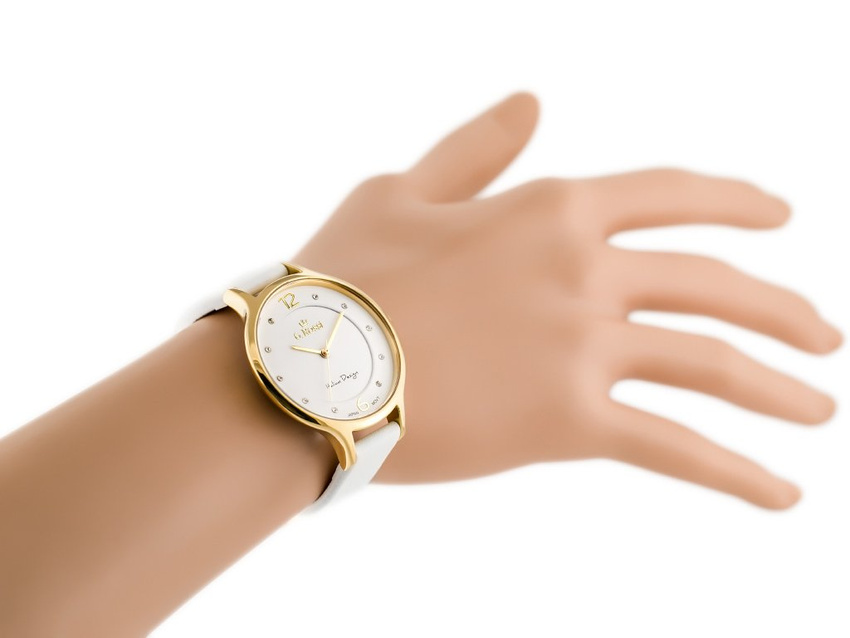 WOMEN'S WATCH G. ROSSI - 10411A-3C2 ON PASK (zg714b) + BOX
