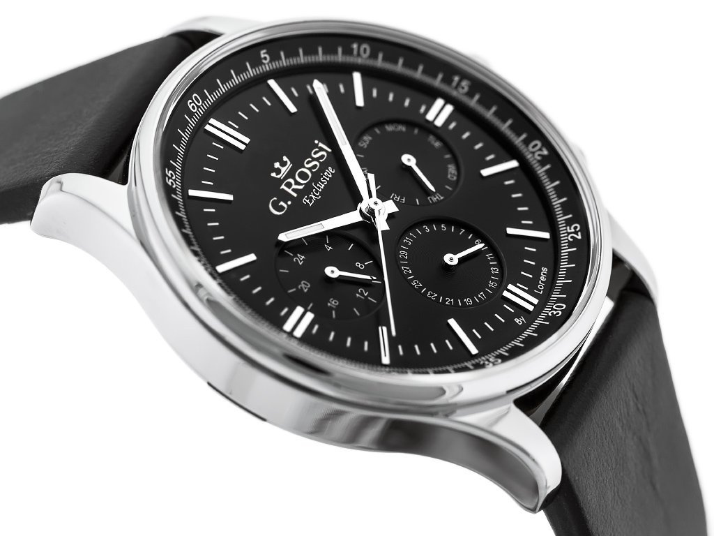 ZEGAREK G. ROSSI - E-10602A2-1A1 - EXCLUSIVE (zg278b) + BOX