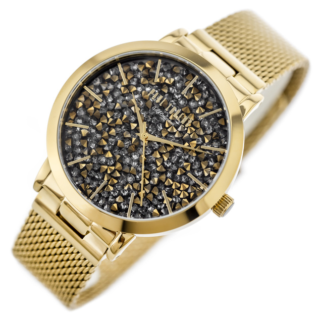 ZEGAREK DAMSKI PAUL LORENS - 473B2-4D1 - STAL SZLACHETNA (zg517c) + BOX