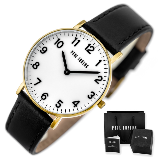 PAUL LORENS MALE WATCH - PL11989A5-3A1 (zg370d) + BOX