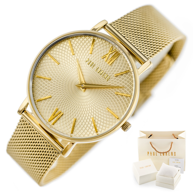 ZEGAREK DAMSKI PAUL LORENS - PL11989B7-4D1 (zg520c) + BOX