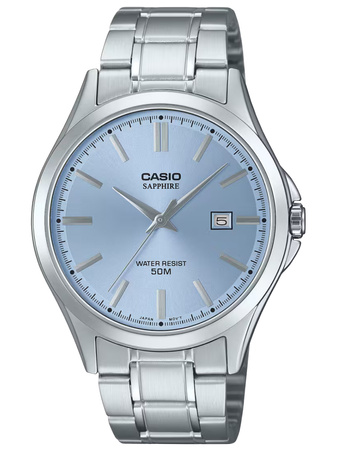 Zegarek Męski Casio MTS-115D-2A2V + BOX (zd292b) SZAFIR