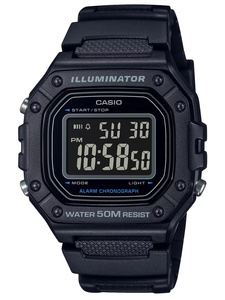 ZEGAREK MĘSKI CASIO W-218H-1B + BOX