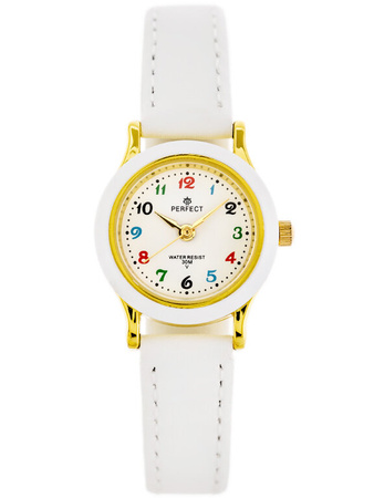 CHILDREN'S COMMUNION WATCH PERFECT LP195-01 white (zp812c) + BOX