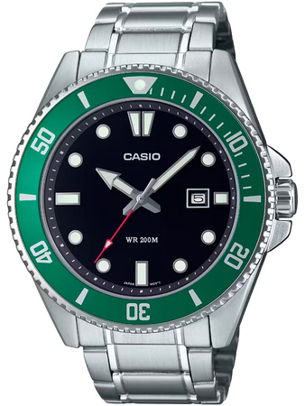Casio Men's Watch MDV-107D-3A WR200 + BOX