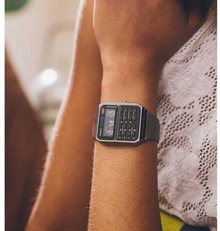 Unisex Casio CA-500WEGG-1B watch + BOX