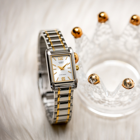 CASIO WOMEN'S WATCH LTP-1235SG-7ADF + BOX