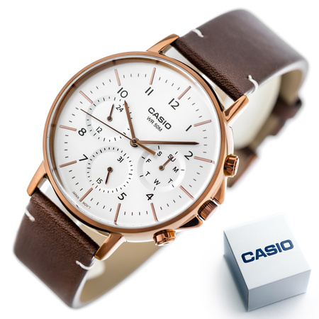 CASIO MTP-E321RL-5A MEN'S WATCH (zd190b) + BOX