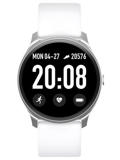 SMARTWATCH UNISEX G. Rossi SW010-1 silver/white (sg005a)