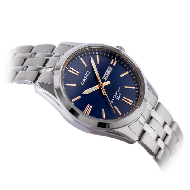 CASIO MEN'S WATCH MTP-1335D-2A2 (zd026c) + BOX