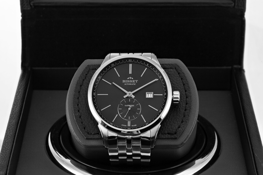 ZEGAREK MĘSKI BISSET BSMF59 - AUTOMAT (zb102a)