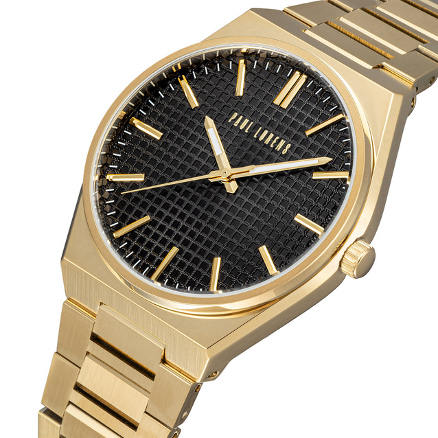 PAUL LORENS MALE WATCH - PL20013B-1D1 (zg384d) + BOX