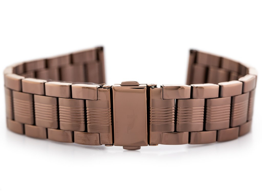 Bisset bracelet (bb016c) - brown 20mm